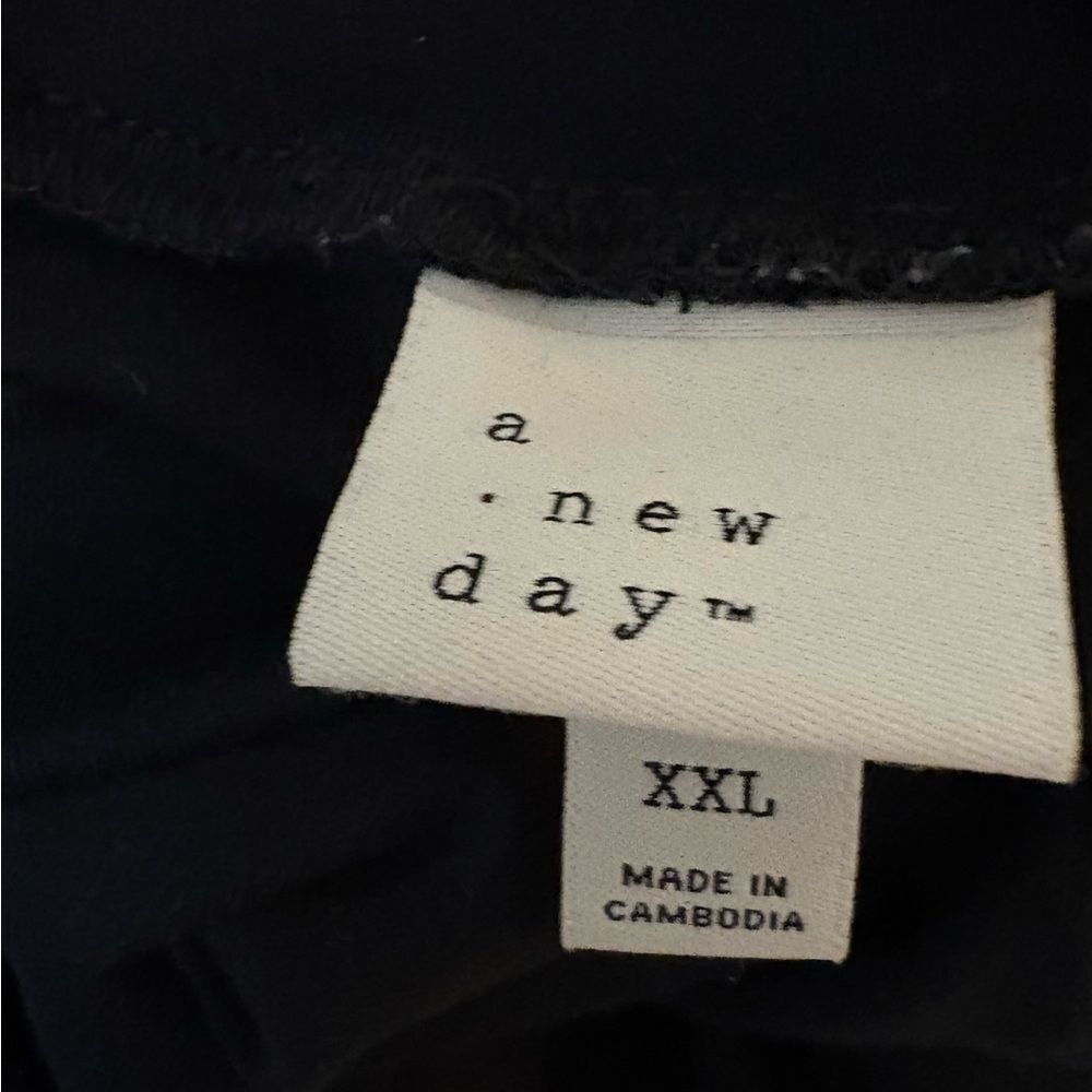 a new day Black Sleeveless Maxi Dress sz XXL - Picture 4 of 4